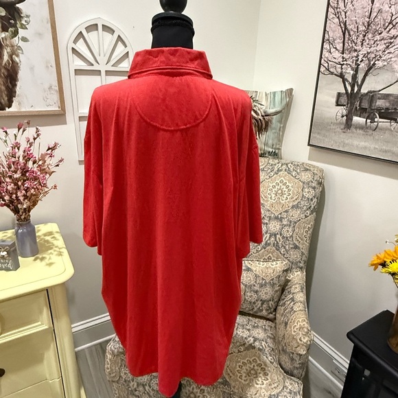 Ole Miss Pro Edge Red Polo Shirt - Picture 6 of 8